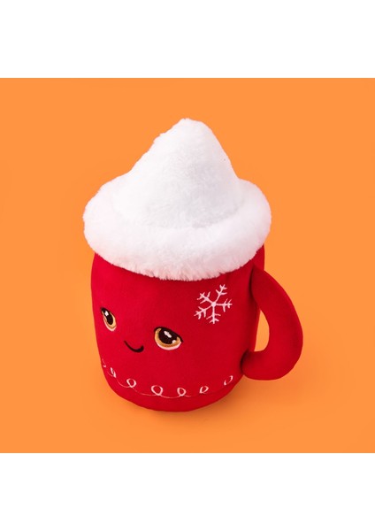 Soft Sevimli Kupa Figürlü Yastık - Kırmızı - 49X32 cm modelleri