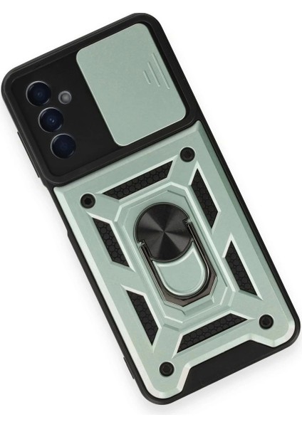 Bfs Samsung Galaxy M14 5g Kılıf Pars Lens Yüzüklü Silikon - Yeşil fırsatları