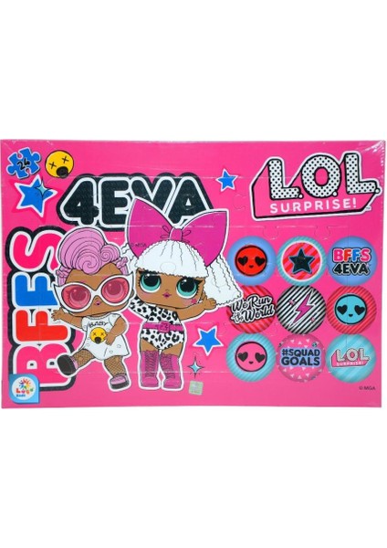 LOL7594 Lol 24 Pcs Frame Puzzle