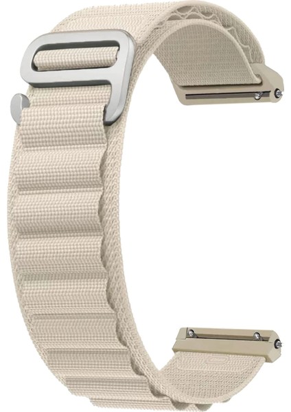 Huawei Watch Ultimate 2 ile Uyumlu Alpine Loop Kancalı Kumaş Kordon Kayış - FC156