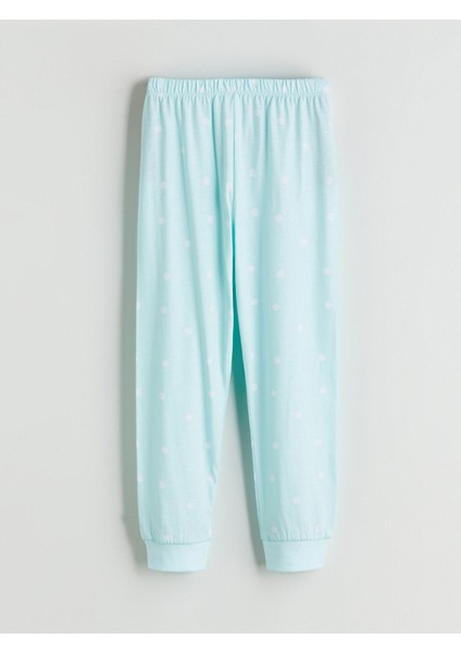 Yeni Sezon Bisiklet Yaka Elsa Baskılı Kız Çocuk Pijama Takımı indirimleri