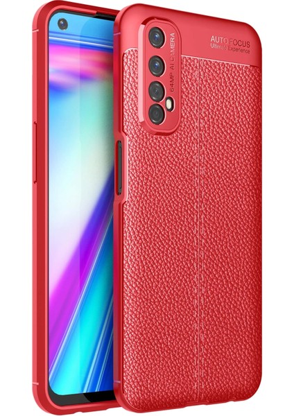 Bfs Realme 7 Kılıf Auto Focus Kapak - Kırmızı
