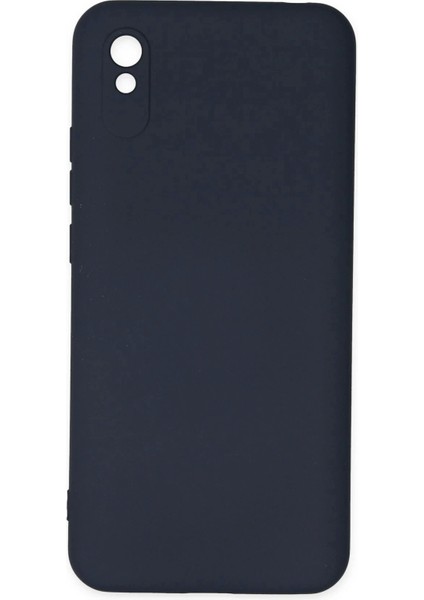 Bfs Xiaomi Redmi 9A Kılıf Nano Içi Kadife Silikon - Lacivert