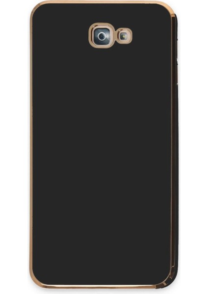 Bfs Samsung Galaxy J7 Prime Kılıf Volet Silikon - Siyah