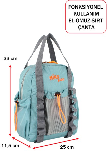 Fonksiyonel Ultra Hafif Kadın Sırt Çanta El ve Omuzda Kullanım Yandan Cepli Yeni Nesil Su Itici Kumaş fiyatları