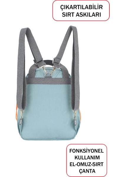Fonksiyonel Ultra Hafif Kadın Sırt Çanta El ve Omuzda Kullanım Yandan Cepli Yeni Nesil Su Itici Kumaş fırsatları