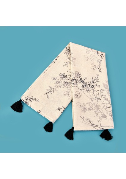 Evora 2'li Kurulama Bezi - Ekru / Siyah - 50X70 cm fiyatları