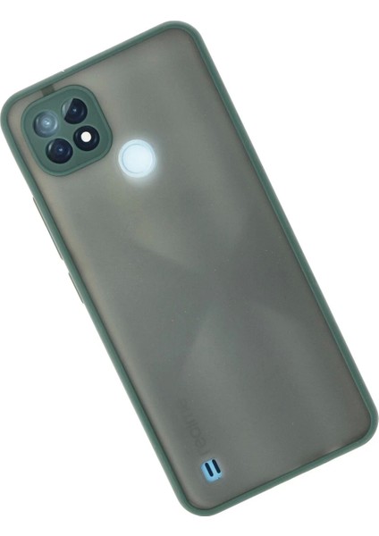 Bfs Realme C21 Kılıf Montreal Silikon Kapak - Yeşil fiyatları