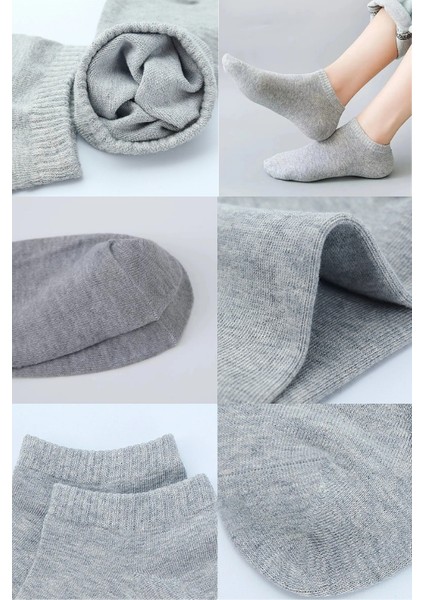 Unisex Patik Çorap 9'lu Terletmez Extra Rahat