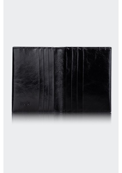 Hakiki Deri, El Yapımı, Kadın Kartlık, 4 Kart Yuvalı, 5501 Siyah fiyatları