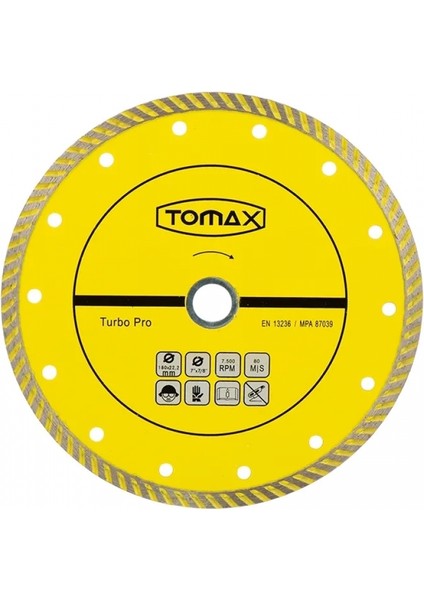 Turbo Elmas Mermer Granit Kesici 115X2,0X22