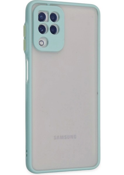 Bfs Samsung Galaxy A22 Kılıf Montreal Silikon Kapak - Turkuaz fiyatları