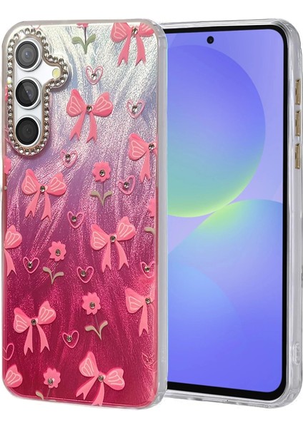 Bfs Samsung Galaxy A36 Kılıf Blade Aynalı Desenli Kapak - Desen 3