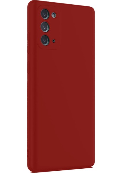Bfs Samsung Galaxy Note 20 Kılıf First Silikon - Bordo fiyatları