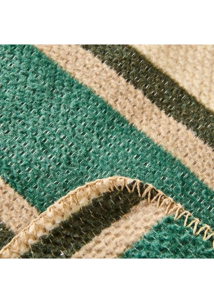 Soft Huzra Pamuklu Tek Kişilik Battaniye - Yeşil - 150X200 cm modelleri
