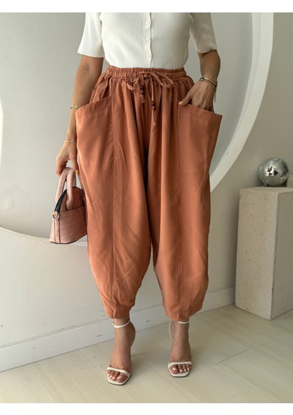 Somon Geniş Cepli Şalvar Pantolon fiyatları