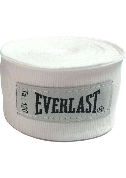 Elastik Boks Bandajı 305 cm Beyaz Çift