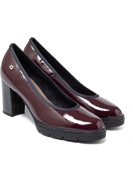 Kadın Topuklu/ Stiletto 4L5863DS Donna Serena 5863DS Slıde Naplack Bordeaux modelleri