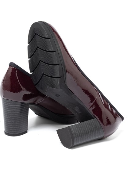 Kadın Topuklu/ Stiletto 4L5863DS Donna Serena 5863DS Slıde Naplack Bordeaux indirimleri