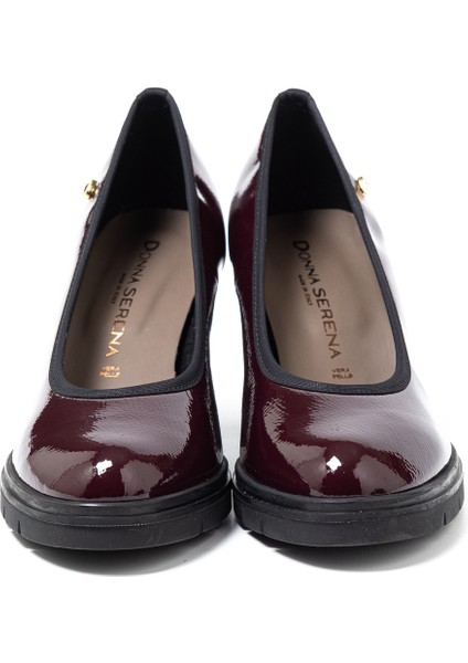 Kadın Topuklu/ Stiletto 4L5863DS Donna Serena 5863DS Slıde Naplack Bordeaux