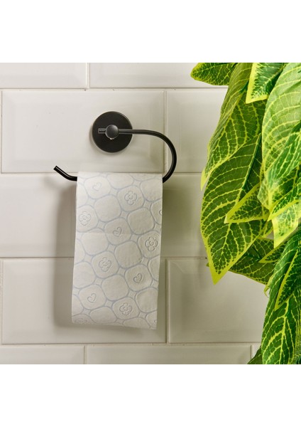 Lüx Kapaksız Kağıtlık - Siyah - 7X5X12,3 cm