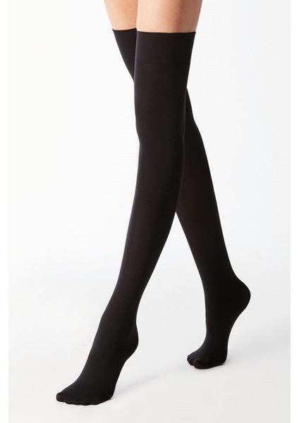 70 Den Siyah Kalın Dizüstü Kadın Çorap fiyatları