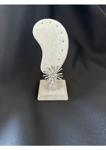 Gümüş Renkli Yıldız Işığı Küpe - Modern Tasarım modelleri