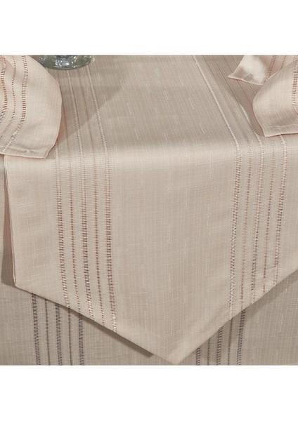 Corvver 26 Parça Dertsiz Masa Örtüsü Takımı Bej indirimleri