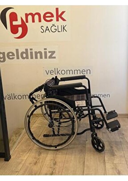 Wipperman Marka Katlanabilir Refakatçi Frenli Manuel Tekerlekli Sandalye Katlanabilir fiyatları