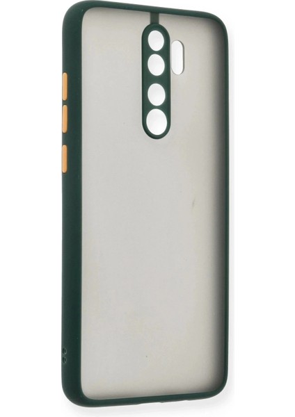 Bfs Xiaomi Redmi Note 8 Pro Kılıf Montreal Silikon Kapak - Yeşil