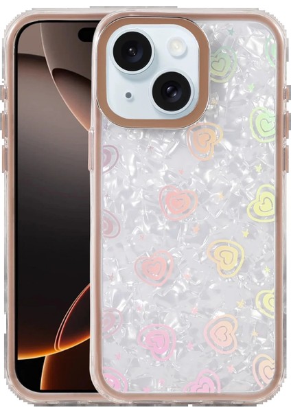 Bfs Apple iPhone 14 Lumi Desenli Kapak - Çöl Titanyum