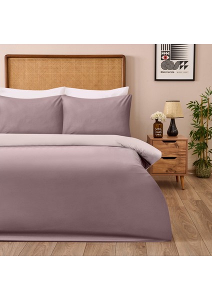 Soft Çift Renkli Tek Kişilik Nevresim Takımı - Bej / Taş fiyatları