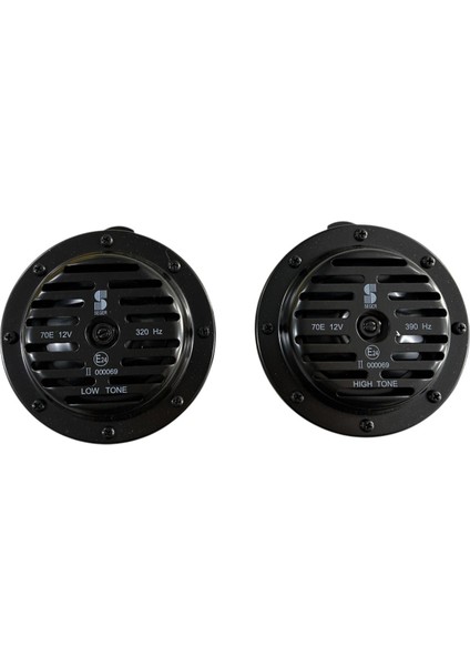Hella Tip Supersonic Super Ton Set Korna 12V