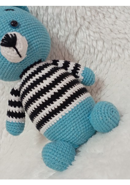Amigurumi Sevimli Ayıcık Organik Oyuncak