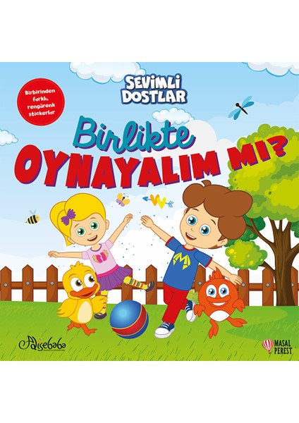 Sevimli Dostlar Birlikte Oynayalım Mı? Bebek Kitabı