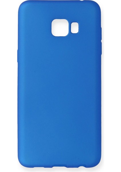 Bfs Samsung Galaxy C7 Pro Kılıf First Silikon - Mavi
