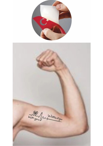 Seninle ve Sensiz Tattoo Geçici Dövme Şablonları Kına Kalıpları fiyatları