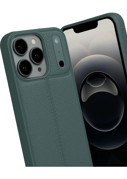 Bfs Apple iPhone 17 Pro Max Auto Focus Kapak - Koyu Yeşil modelleri