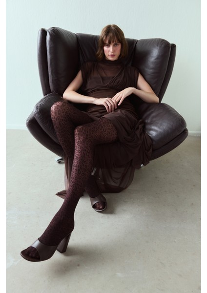 Leopard Chic Külotlu Çorap fiyatları