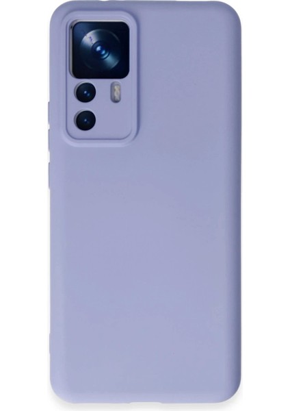 Bfs Xiaomi Mi 12T Pro Kılıf Nano Içi Kadife Silikon - Lila
