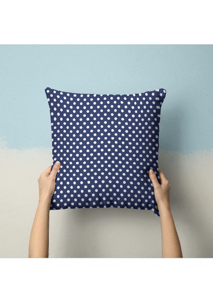 Puantiyeli Desenli Dijital Baskılı Şifon Saten Kumaş / En 1,50 cm - Elbise , Perde ve Kırlent indirimleri