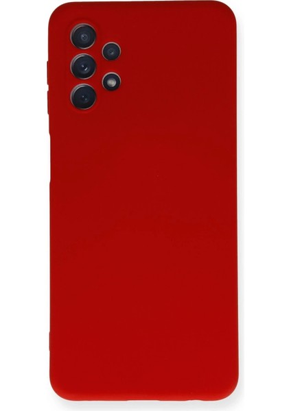 Bfs Samsung Galaxy A52 Kılıf Nano Içi Kadife Silikon - Kırmızı