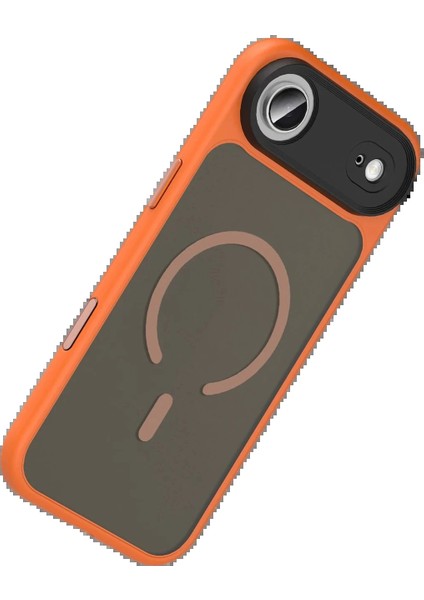 Bfs Apple iPhone 17 Air Megane Magsafe Kapak - Turuncu fırsatları