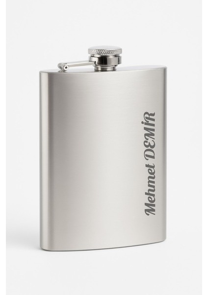 Unutulmaz Anlar Için Anıları Taşıyın Isime Kişiye Özel Lazer Işlemeli Paslanmaz Çelik Cep Matarası fiyatları