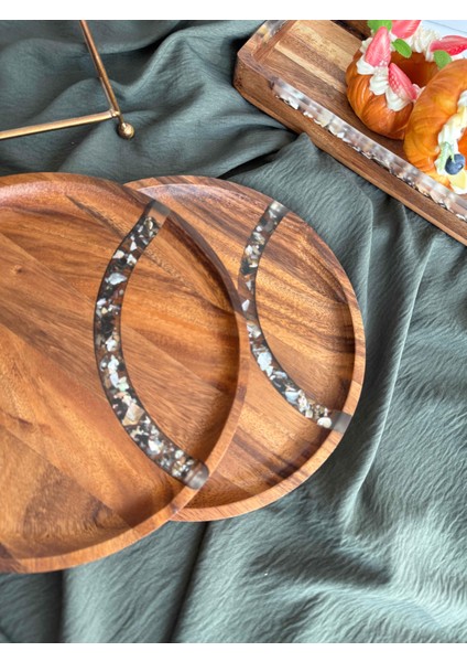 Akasya Servis Tabak 25CM fırsatları