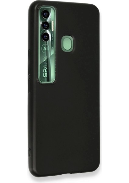 Bfs Tecno Spark 7 Pro Kılıf First Silikon - Siyah modelleri