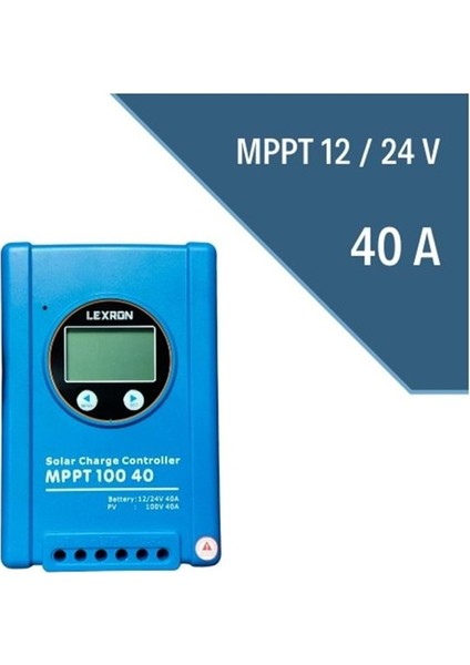 40A Mppt Solar Şarj Jen.