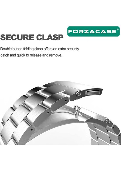 Xiaomi Watch S4 41MM ile Uyumlu Metal Baklalı Kordon Kayış - FC964 modelleri