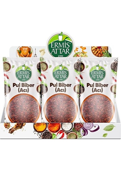 Pul Biber 80 Gram 3'lü Ermiş Attar