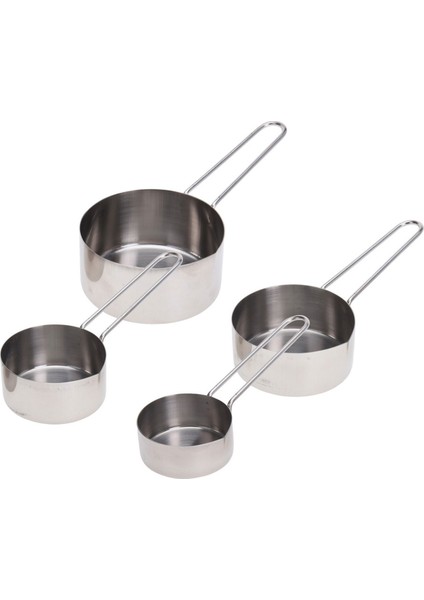 Houseware Paslanmaz Çelik 4 Parça Sütlük Seti - Inox